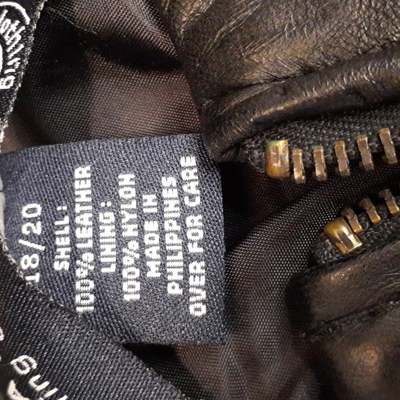 Genuine Leather Women's Vest Matte Black Size 18/20 - Picture 6 of 7